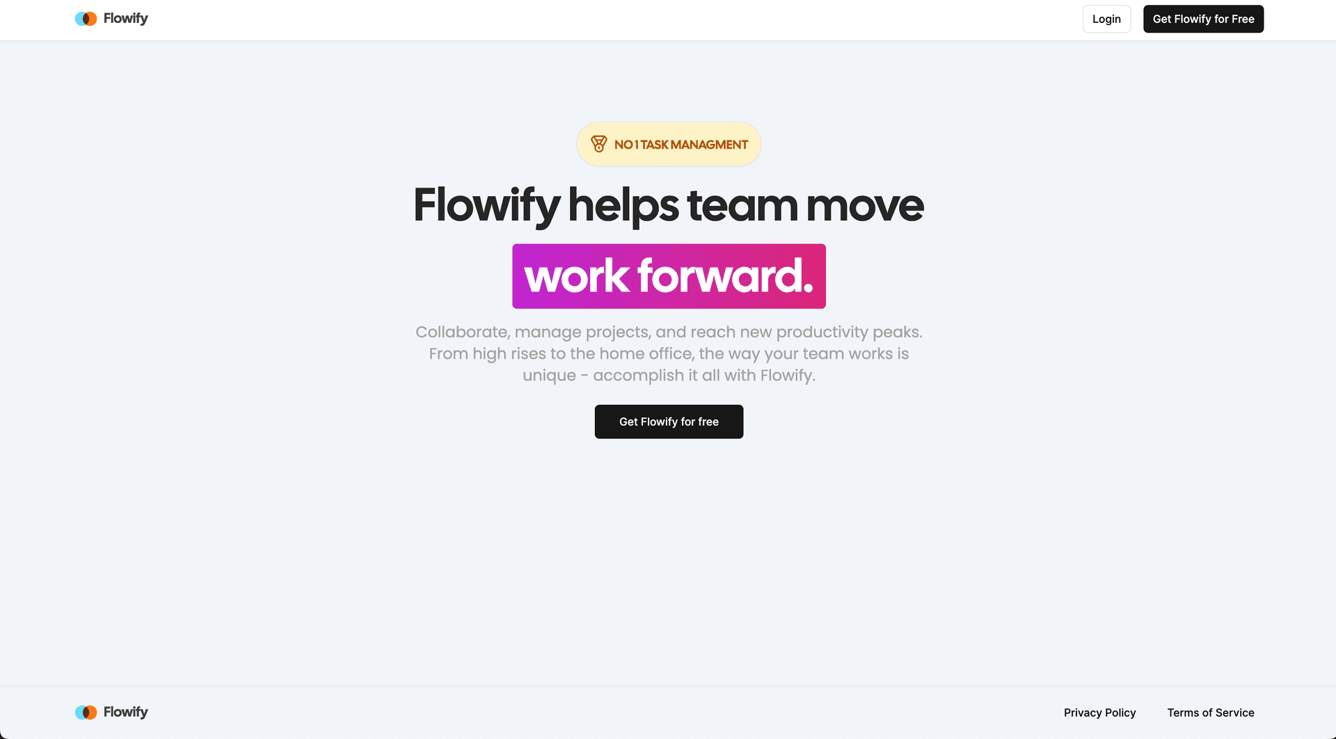 Flowify project preview